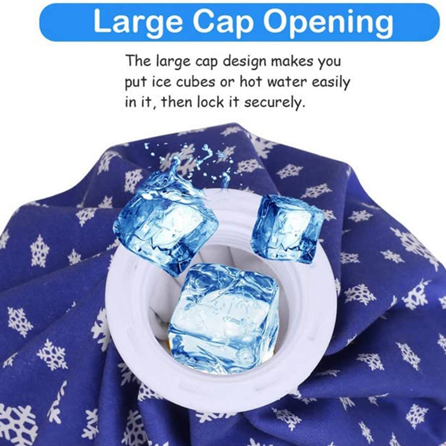 Ice pack used for relieving joint pain, demonstrating effective use Ice pack used for relieving joint pain, demonstrating effective use